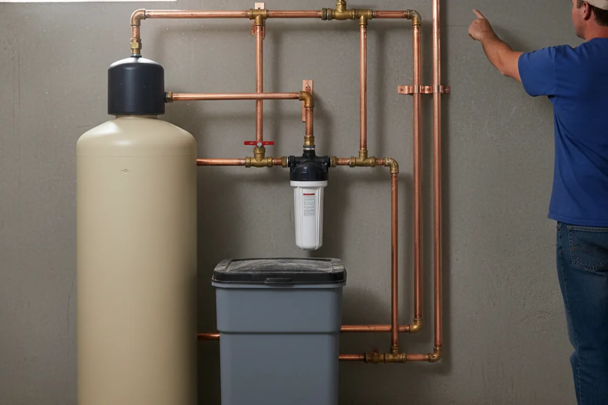 Whole-house water treatment system installed in Sheakleyville